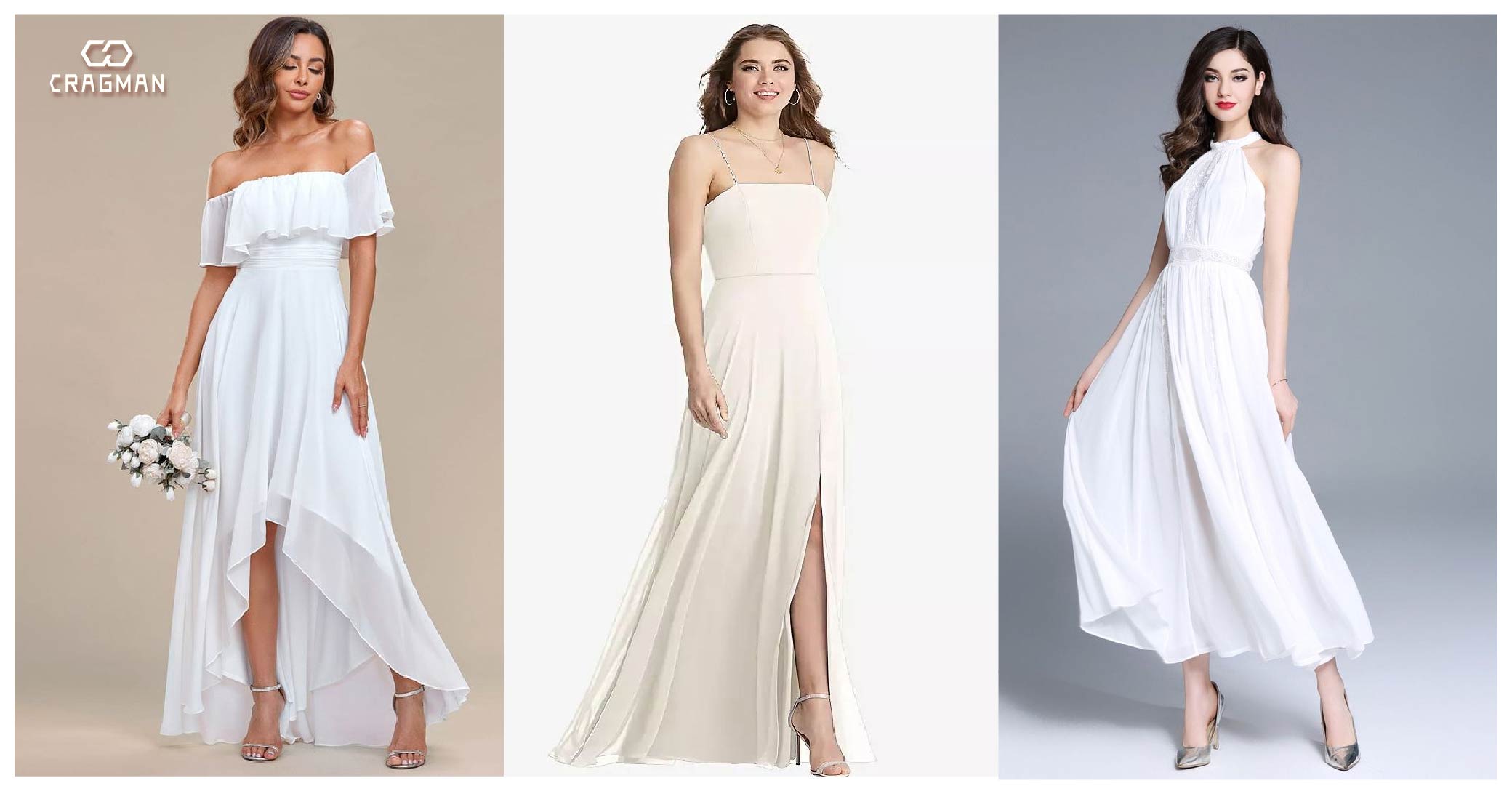 Ảnh 3 nữ mặc V&aacute;y Maxi 